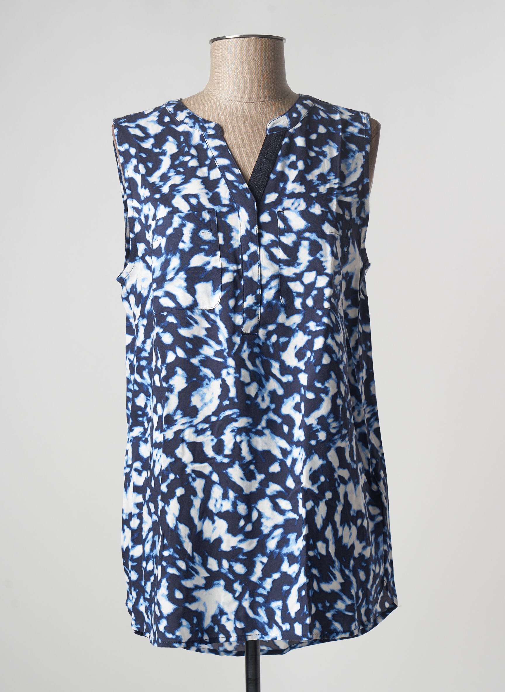 Street One Tuniquesansmanche Femme couleur bleu