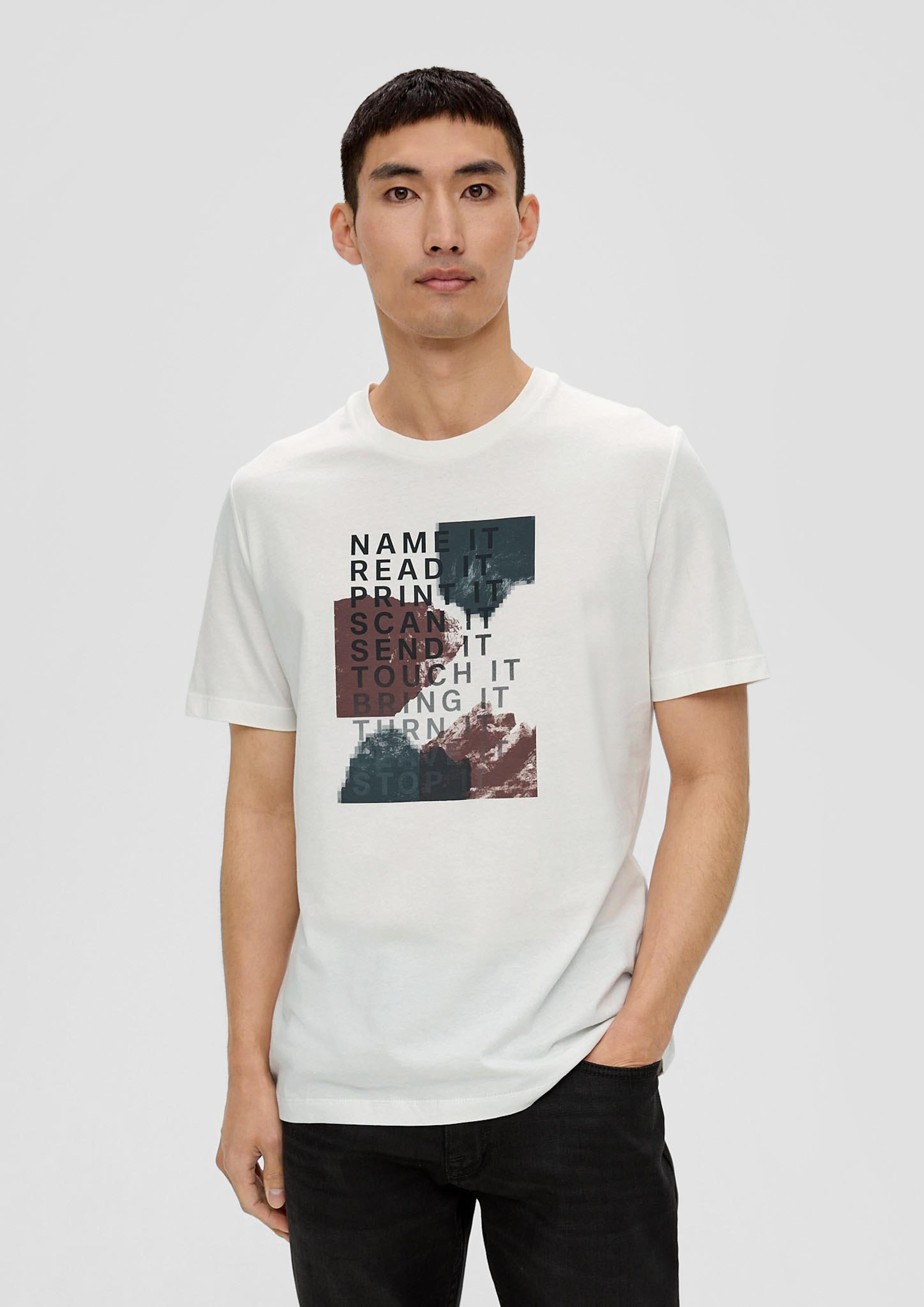 Jerseyshirt mit Print  2135742-01D1
