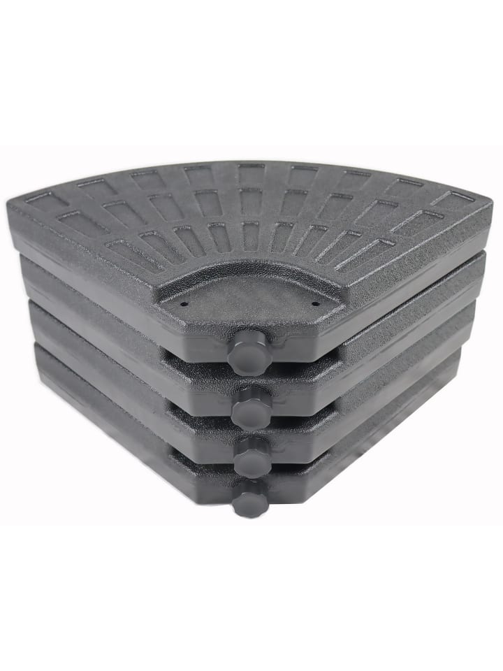 VCM  Ampel Sonnenschirmständer Platten befüllbar in Schwarz günstig kaufen onesize