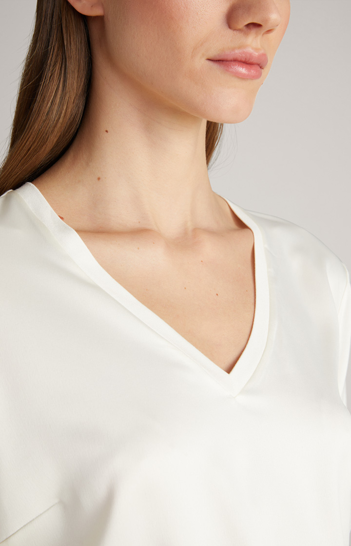 Blusen-Shirt in Offwhite