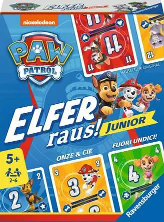 Paw Patrol Elfer raus! Junior - Kartenspiel ab 5 Jahren