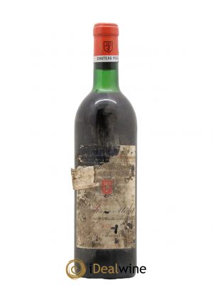 Château Poujeaux  1973 - Lot de 1 Bouteille