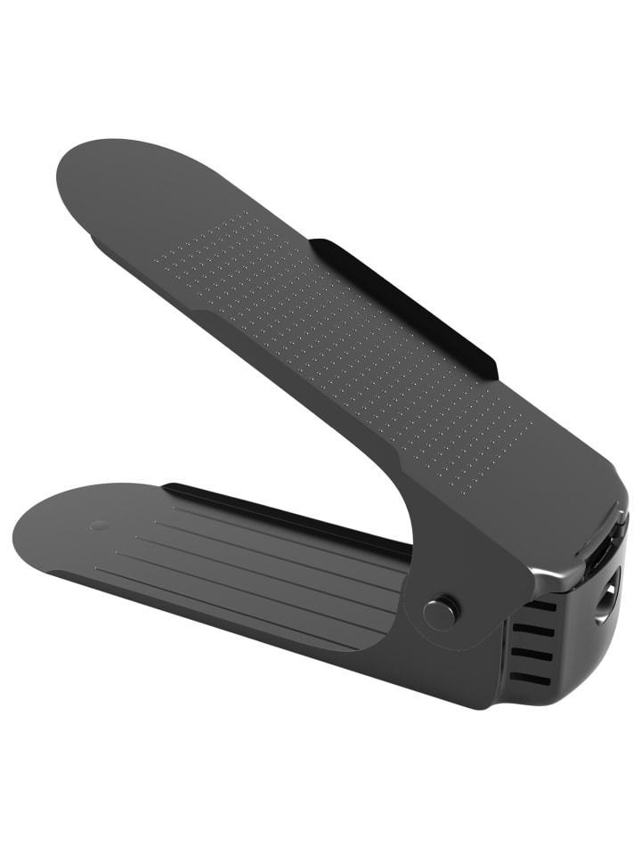 Intirilife 10x Schuhstapler in Schwarz günstig kaufen onesize