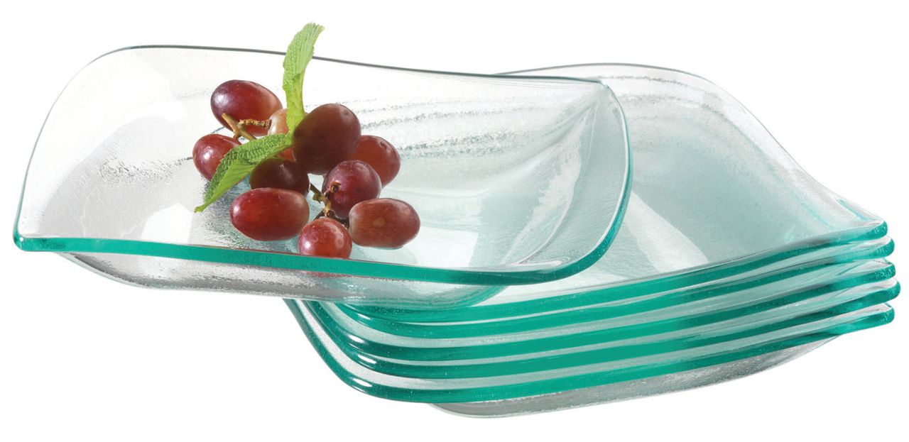 Mäser Serie La Musica, Schüssel-Set 6-teilig, Glas