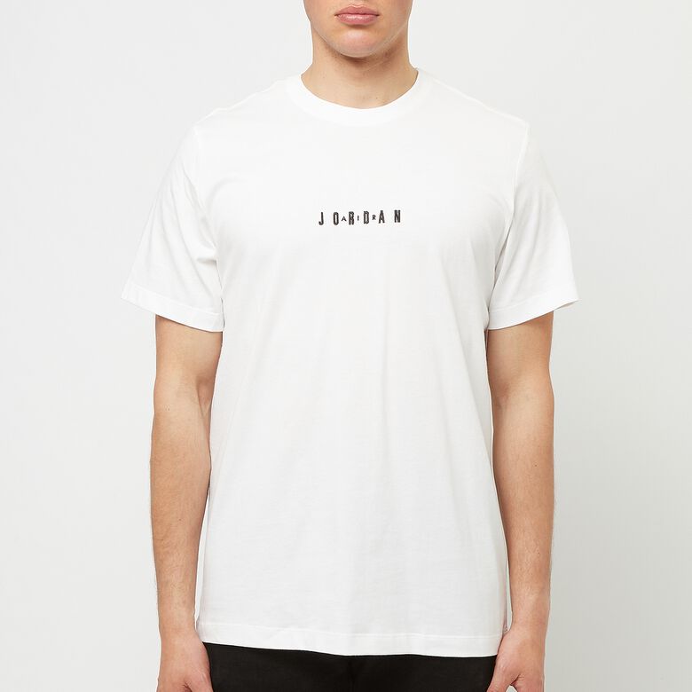 JORDAN EMB Air Crew T-Shirt white/black/black