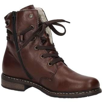 Rieker Schnürstiefelette in braun