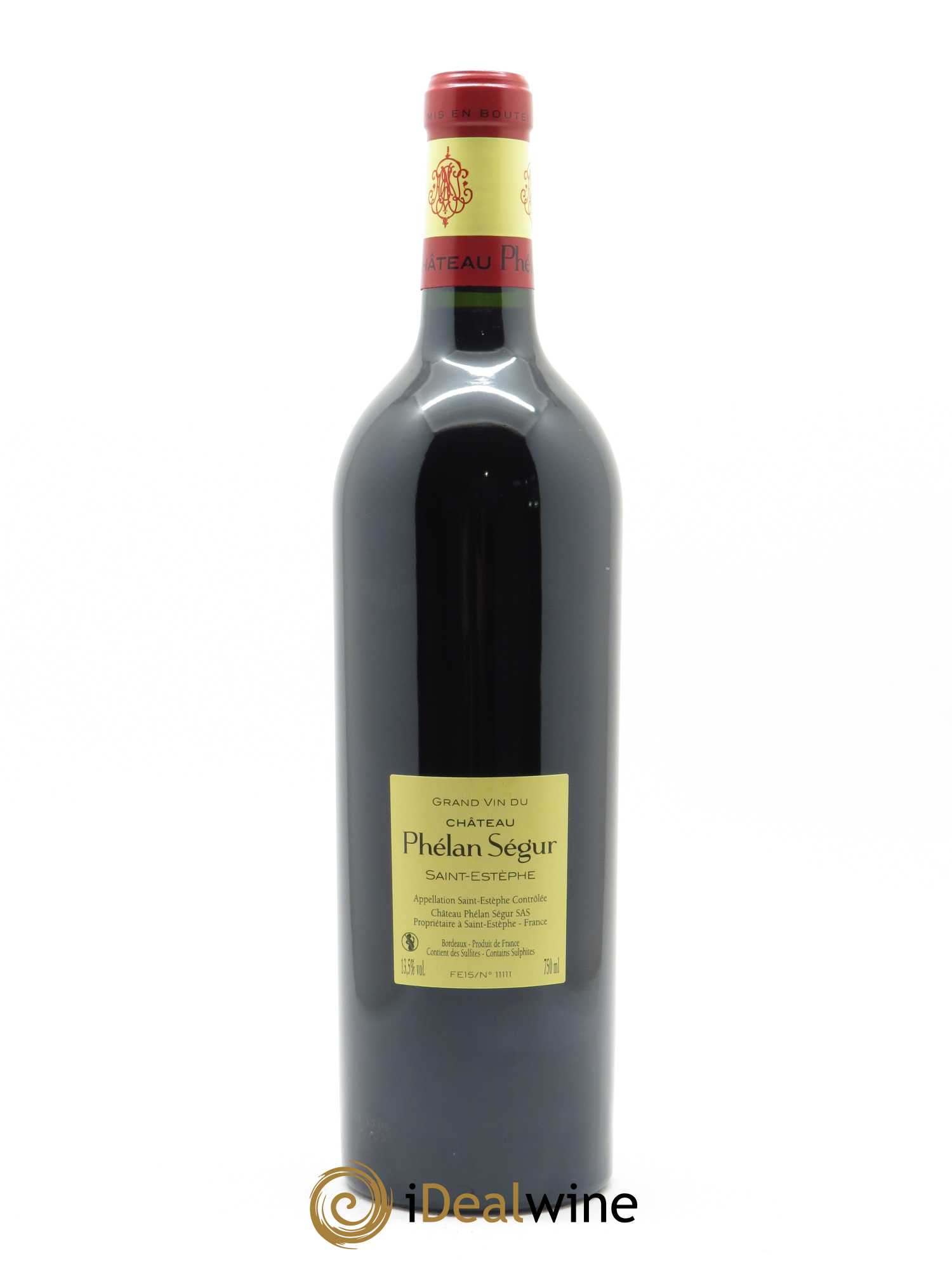 Château Phélan Ségur (CBO à partir de 6 bts) 2015 - Lot de 1 Bouteille