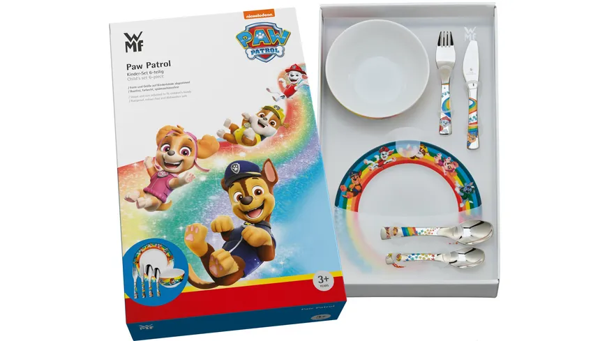 WMF Kinderbesteck Set Groß PAW Patrol 6-tlg.