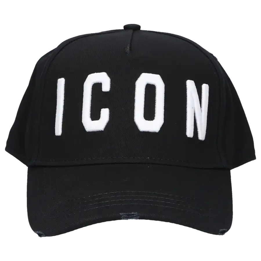 Dsquared2 - Snapback Cap BE ICON Baumwolle - schwarz