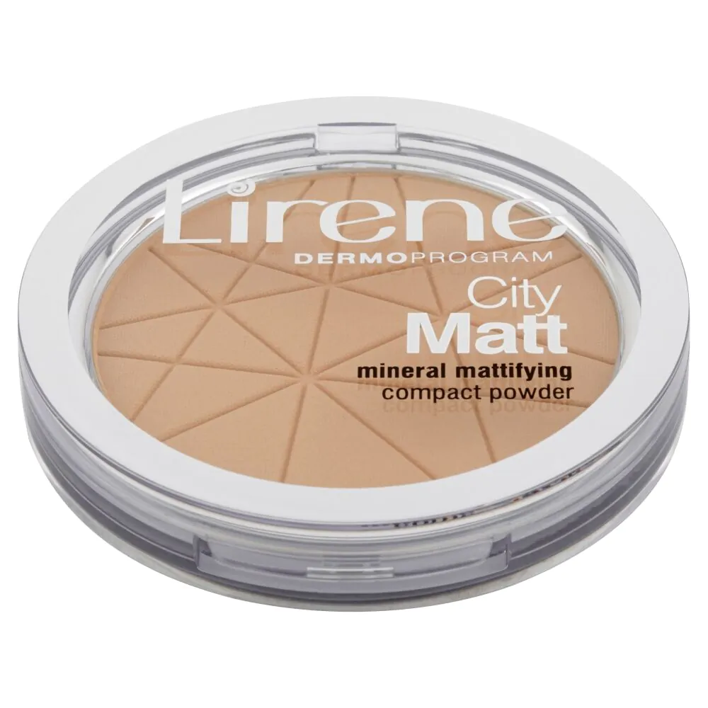 Lirene City Matt mineralinė matinio efekto pudra, 03