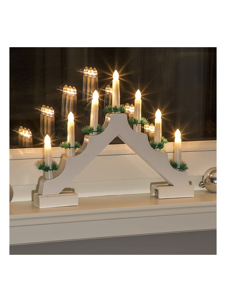 Profiline LED-Lichterbogen in Weiß - (B)42,5 x (H)32 x (T)4,5 cm günstig kaufen onesize