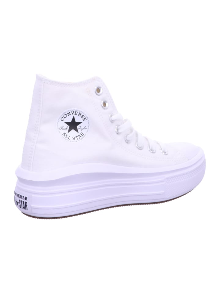 Converse Damen- Schnürschuhe ALL STAR MOVE PLATFORM in Rot günstig kaufen