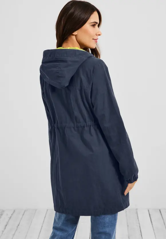 CECIL Leichter Parka in Unifarbe