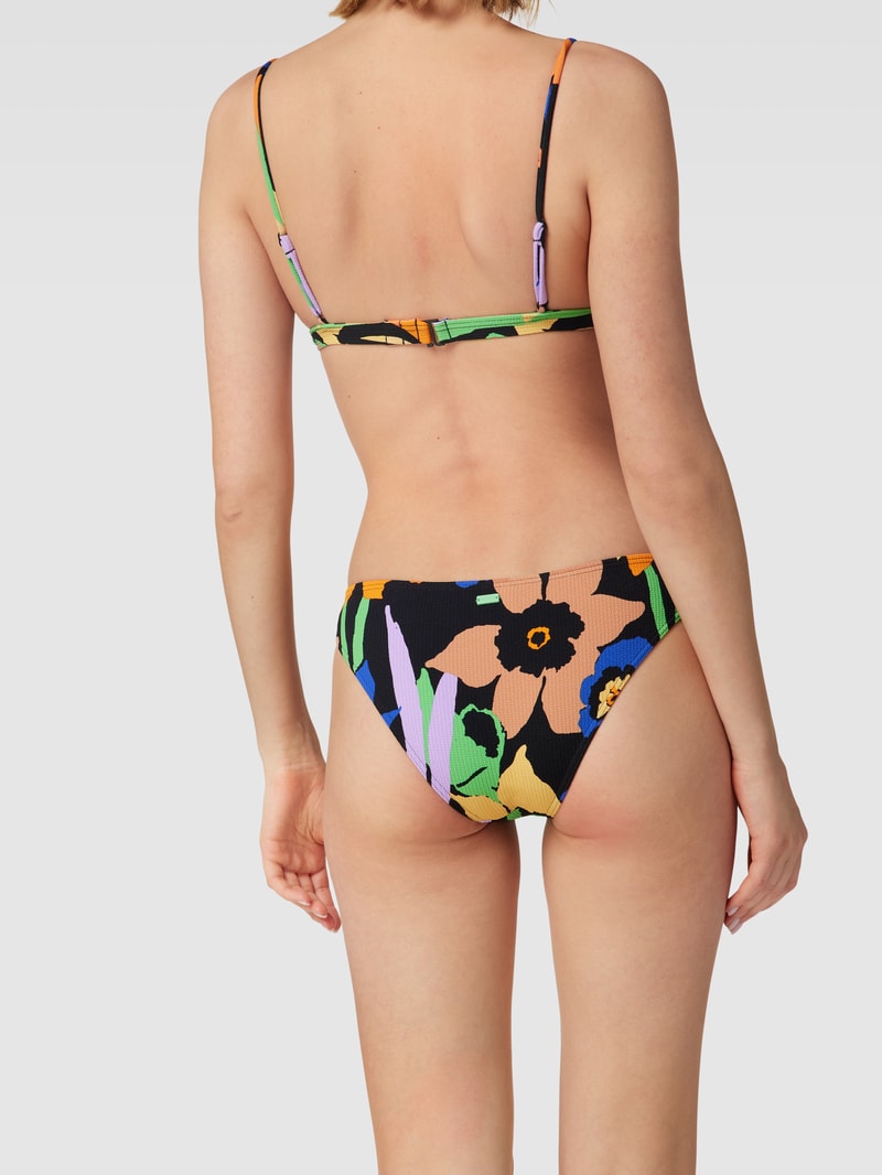 Bikini-Slip mit Allover-Muster Modell 'JAM' in royalblau