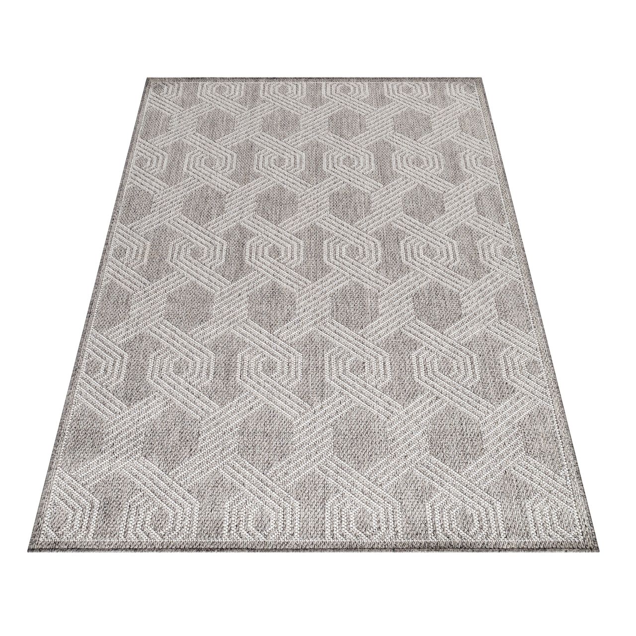 Ayyildiz Teppich, ARUBA 4904, GREY, 60 x 100 cm