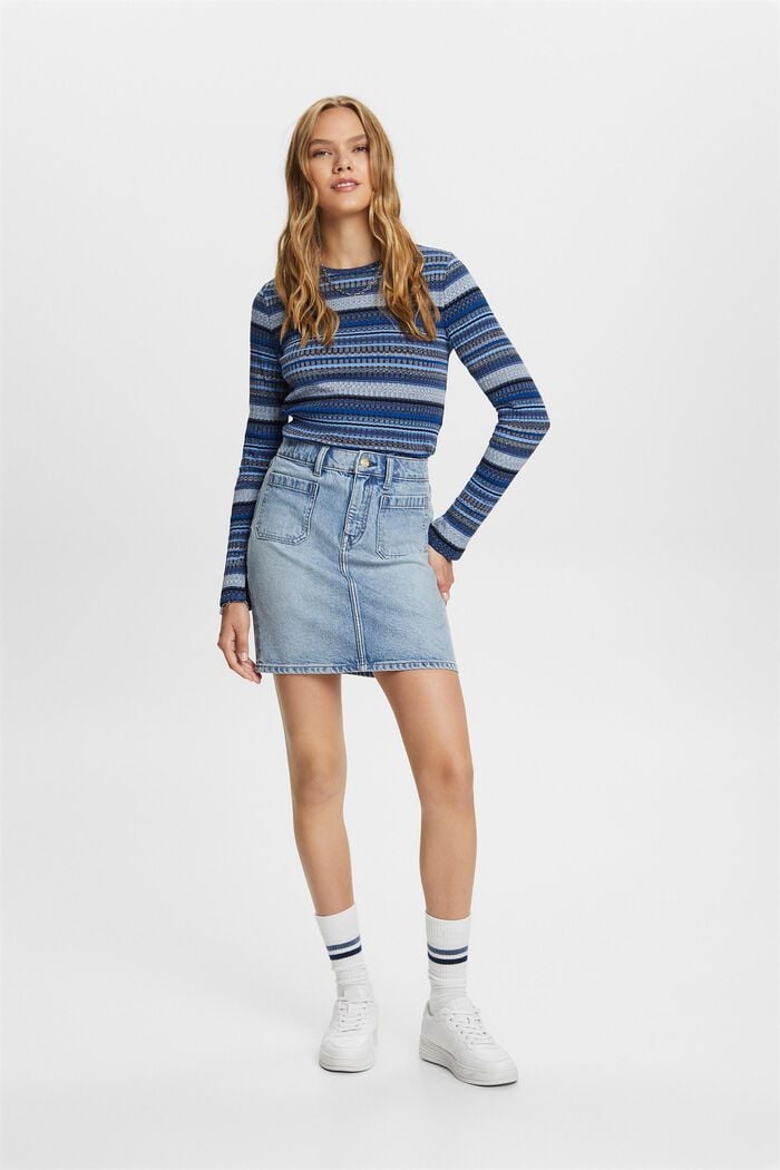 Jeansrock in Minilänge