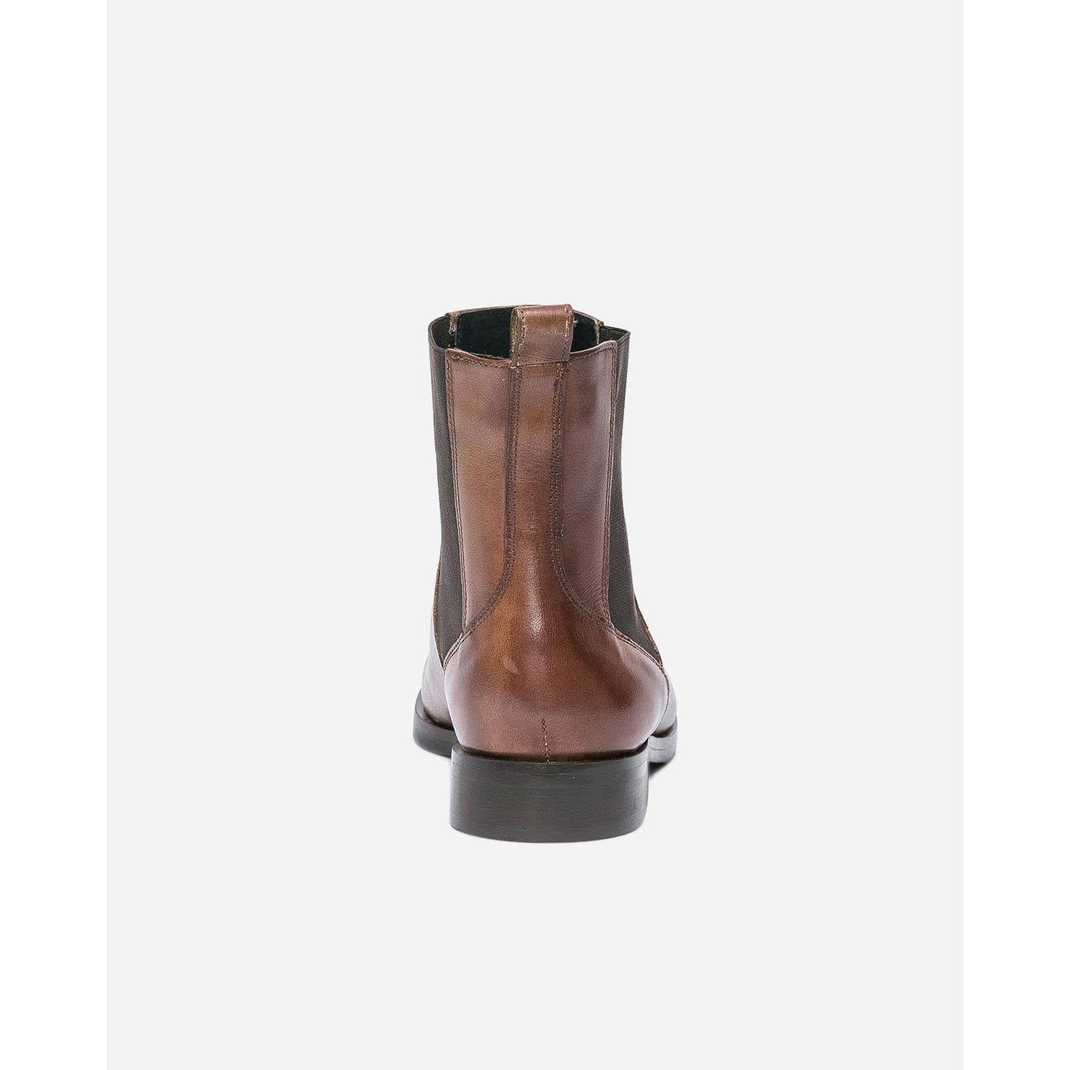 Chelsea boots cognac en cuir
