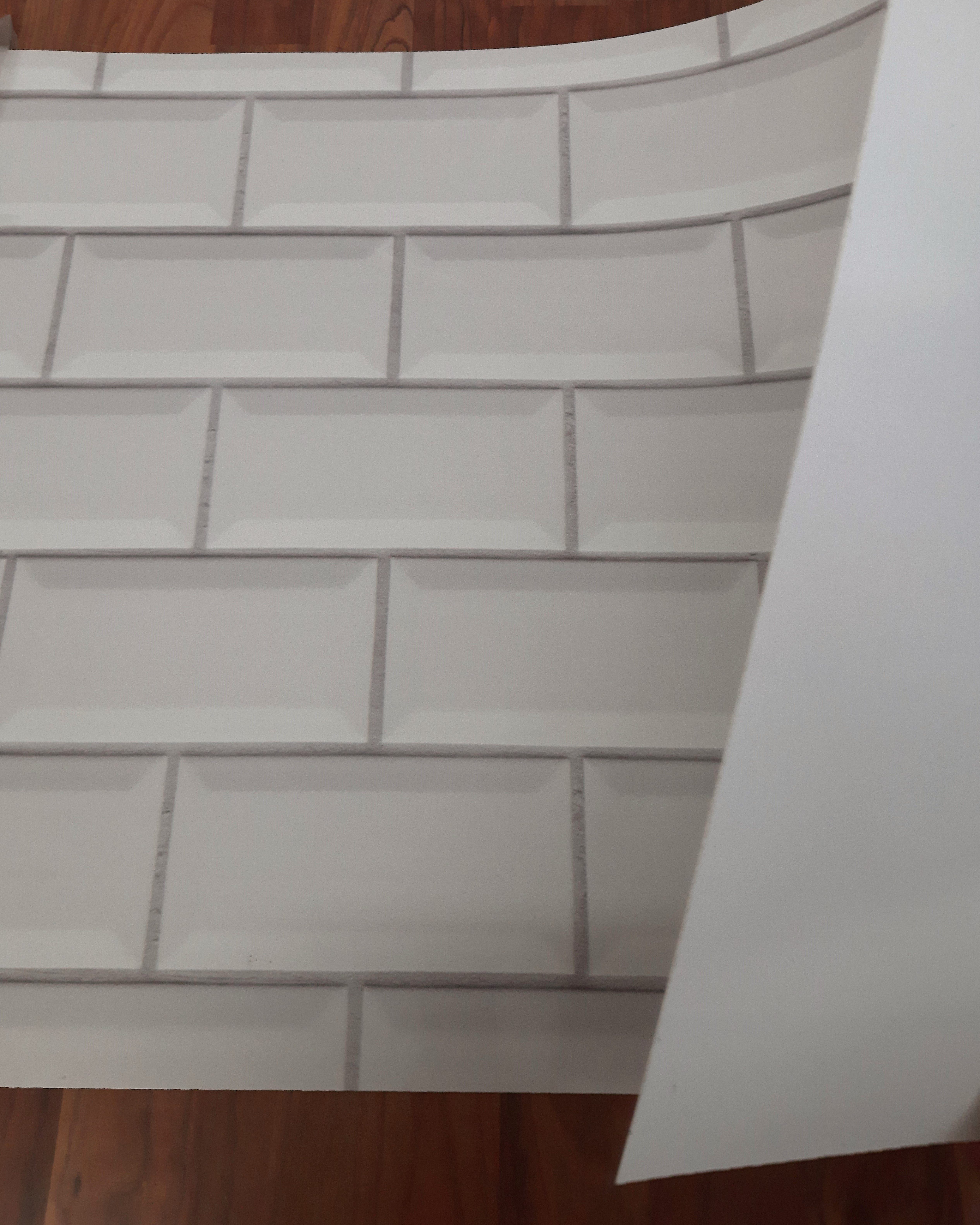 Rodnik Küchenrückwand Fliesenspiegel hellgrau, Kunststoff Platte Monolith in PREMIUM Qualität, glänzend