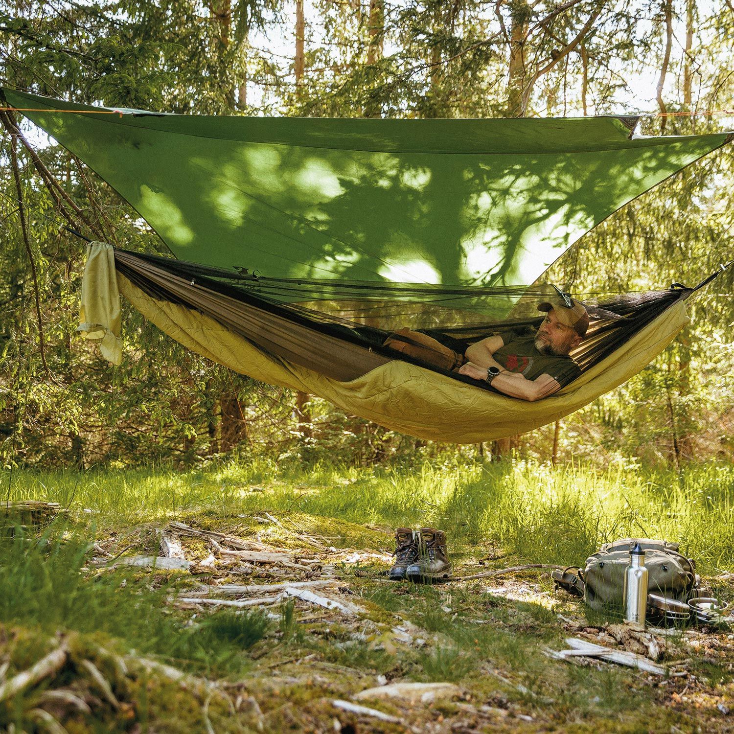 Hängematte Moskito Traveller Quilted