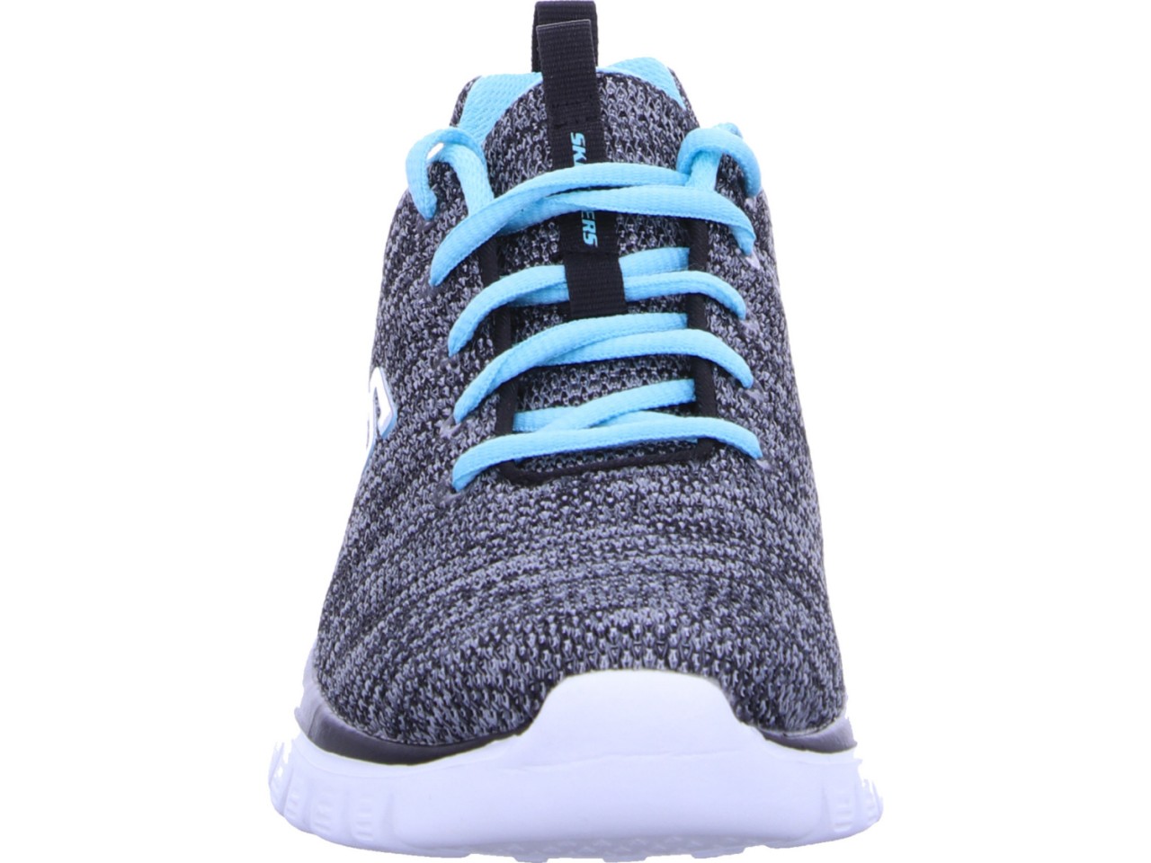 SKECHERS Freizeit Schnürer schwarz Graceful - TWISTED FORTUNE