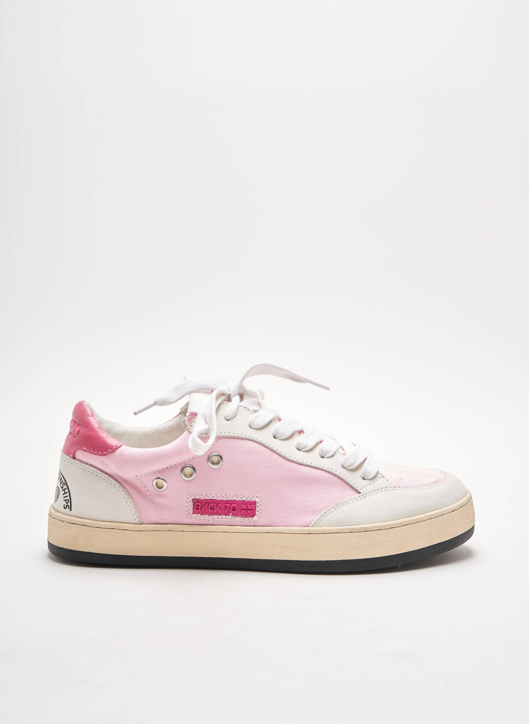Back 70 Baskets Femme couleur rose