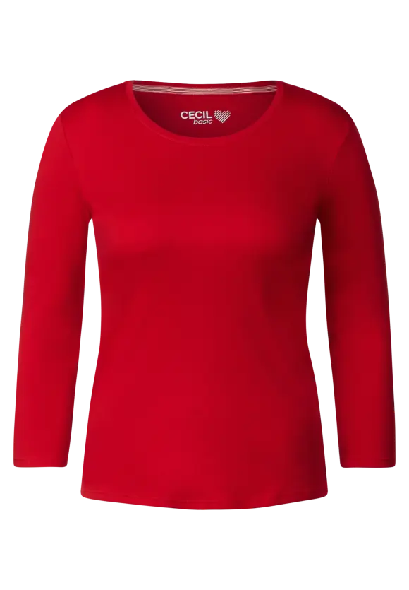 CECIL Basic Shirt mit Rundhals