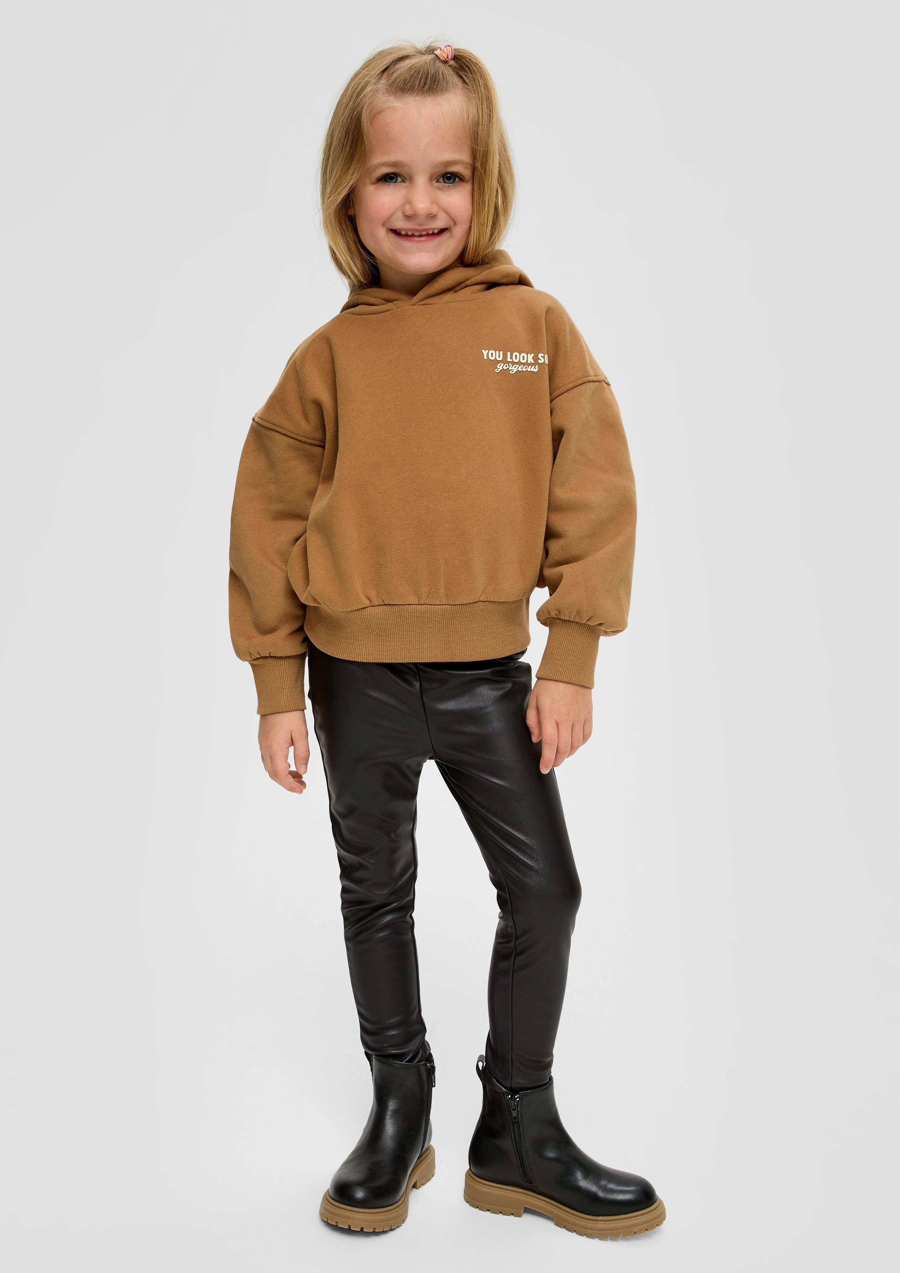 Leggings aus Lederimitat  2137923-9999