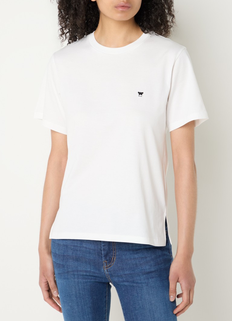 MaxMara Venaco T-shirt with logo embroidery