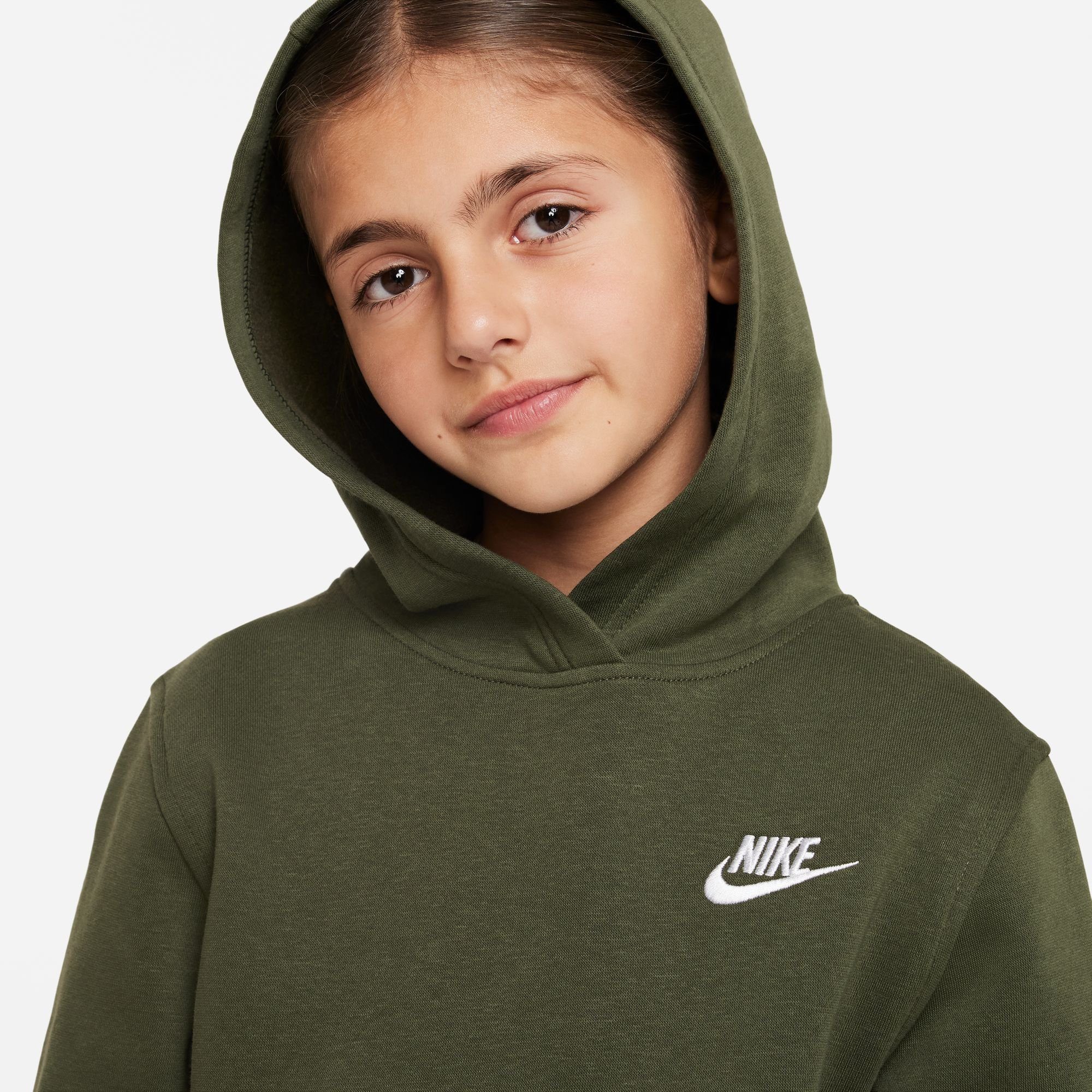 Nike Sportswear Kapuzensweatshirt CLUB FLEECE BIG KID'S PULLOVER HOODIE