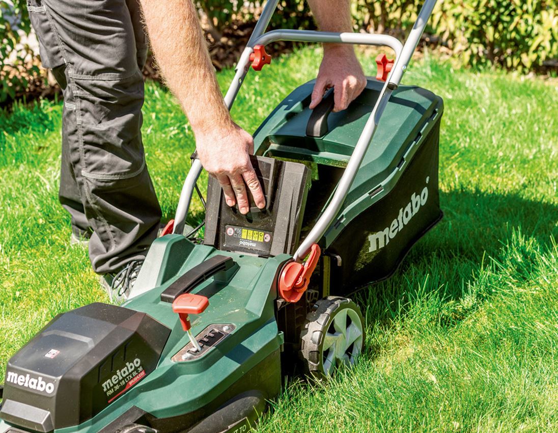Metabo 2x 18,0 V Akku Rasenmäher
