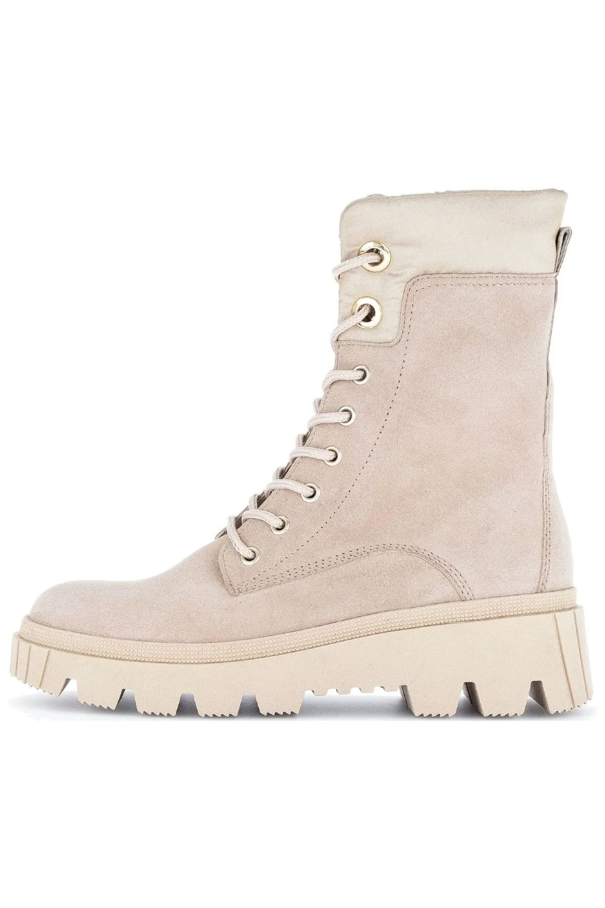 GABOR  Stiefelette - Beige - Blockabsatz