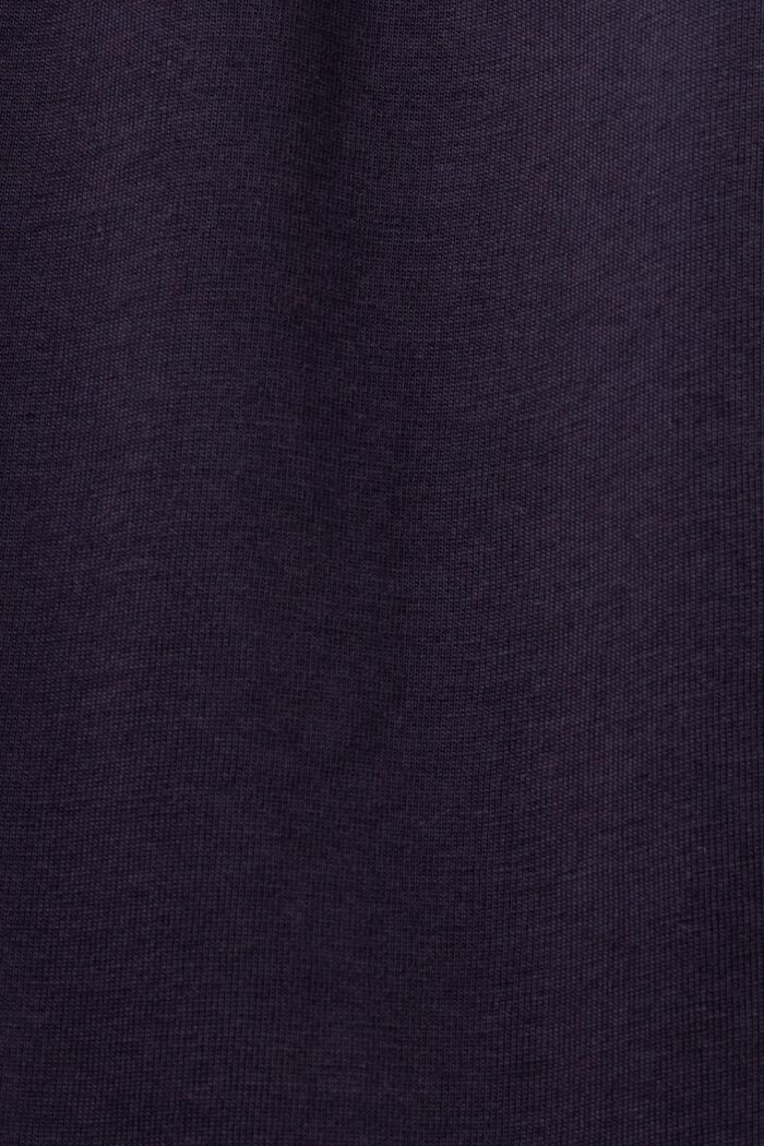 Gemustertes Jersey-Midikleid, 100 % Baumwolle