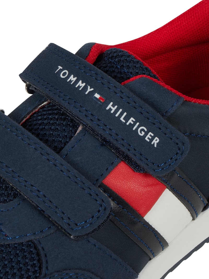 Sneaker mit Klettverschluss Modell 'Kevin' in marineblau