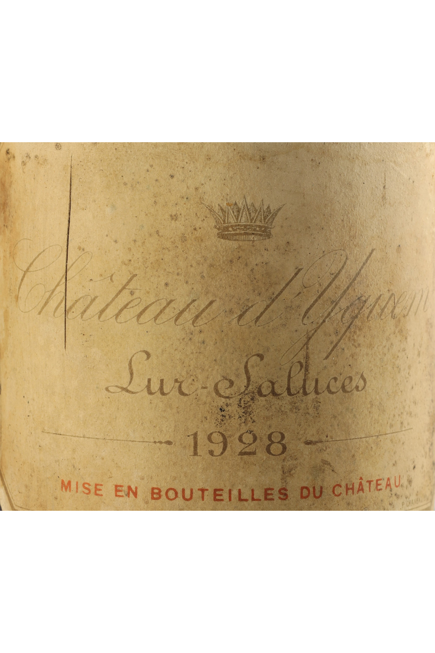 Château d'Yquem 1928, Sauternes