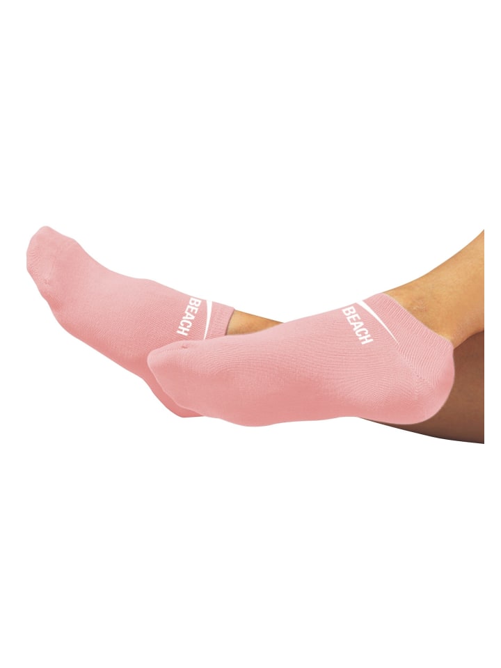 Venice Beach Sneakersocken in grau-meliert, pink, rosa, weiß günstig kaufen