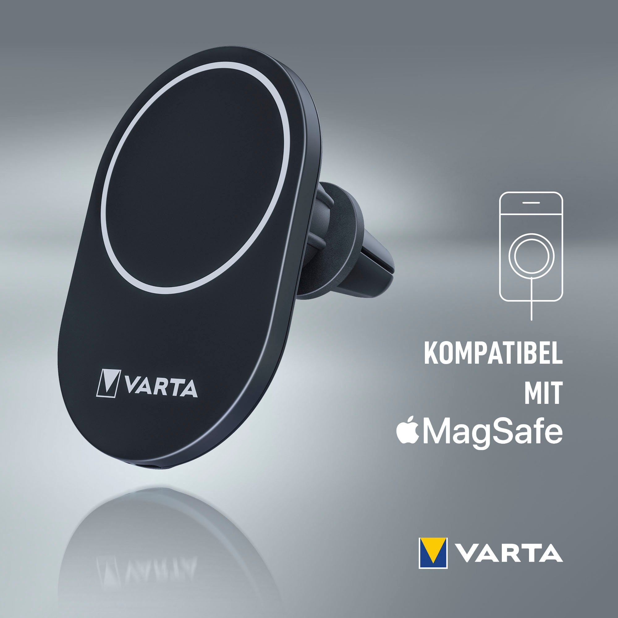 VARTA Mag Pro Wireless Car Autobatterie-Ladegerät