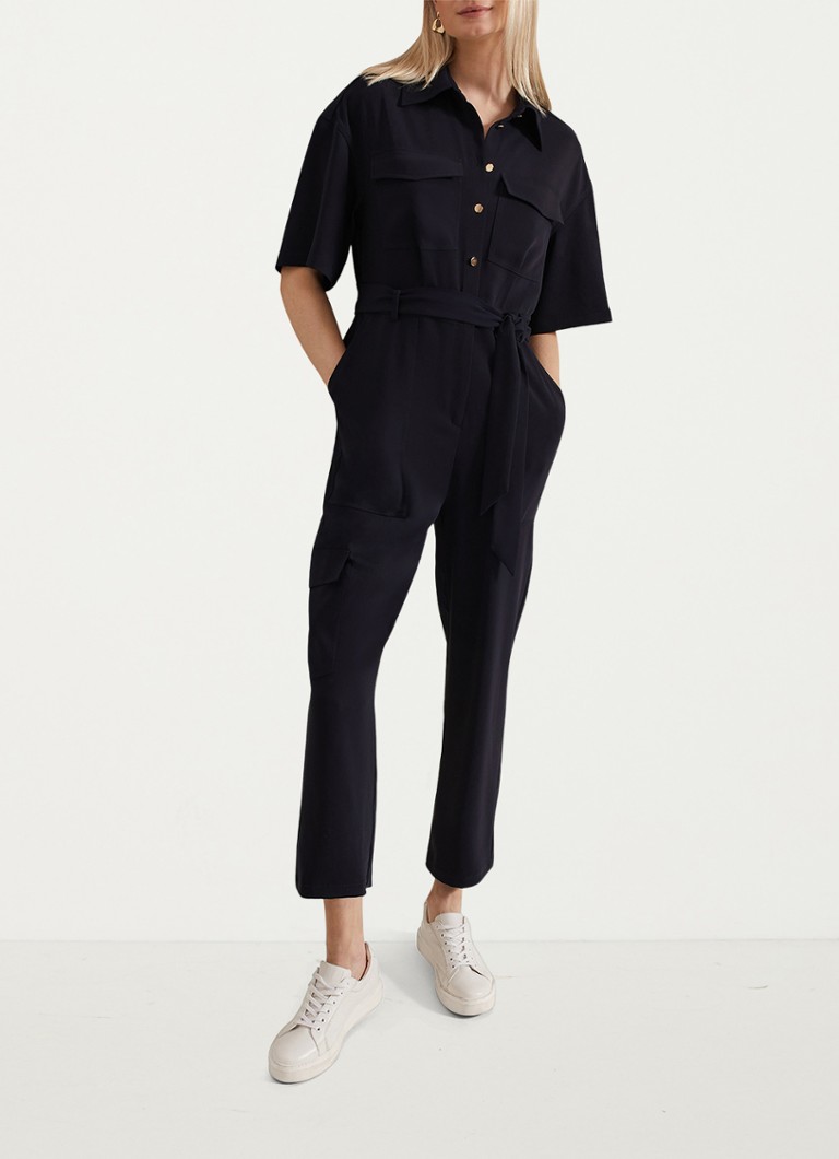 Tuta intera Phase Eight Tallulah con cintura da annodare