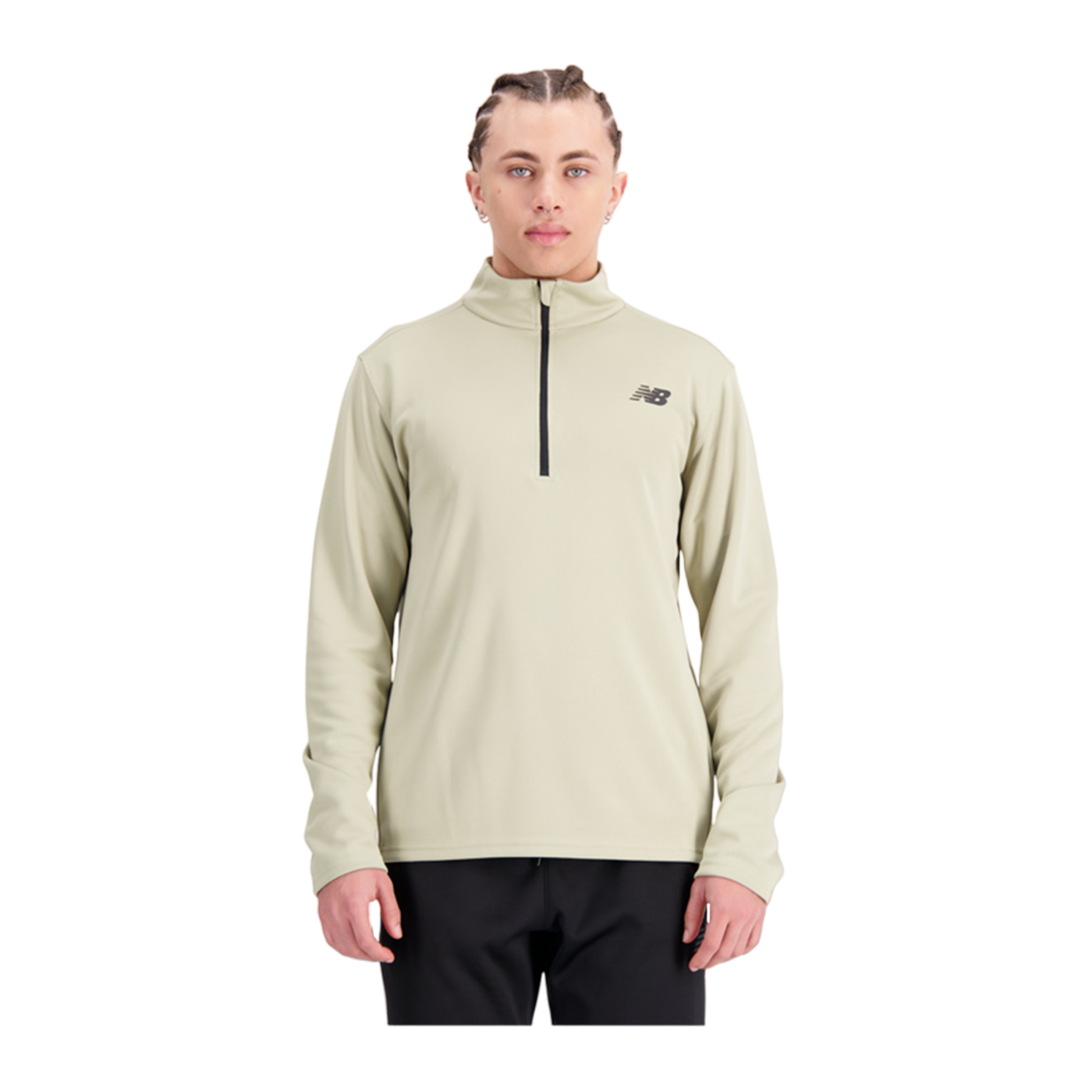 New Balance Tenacity HalfZip Sweatshirt Beige F361