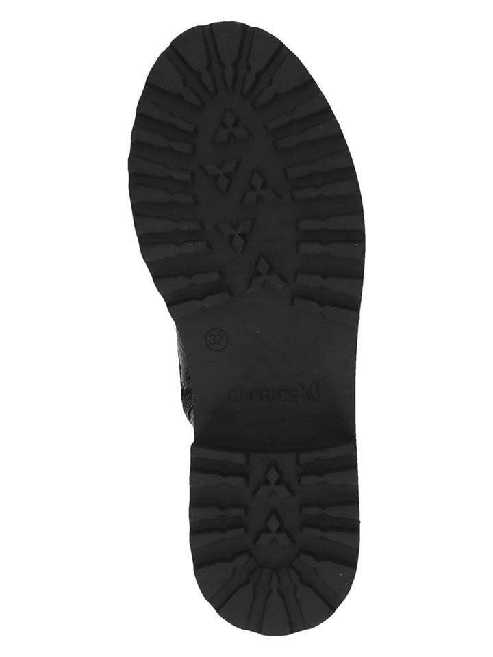 Caprice Leder-Boots in Schwarz günstig kaufen