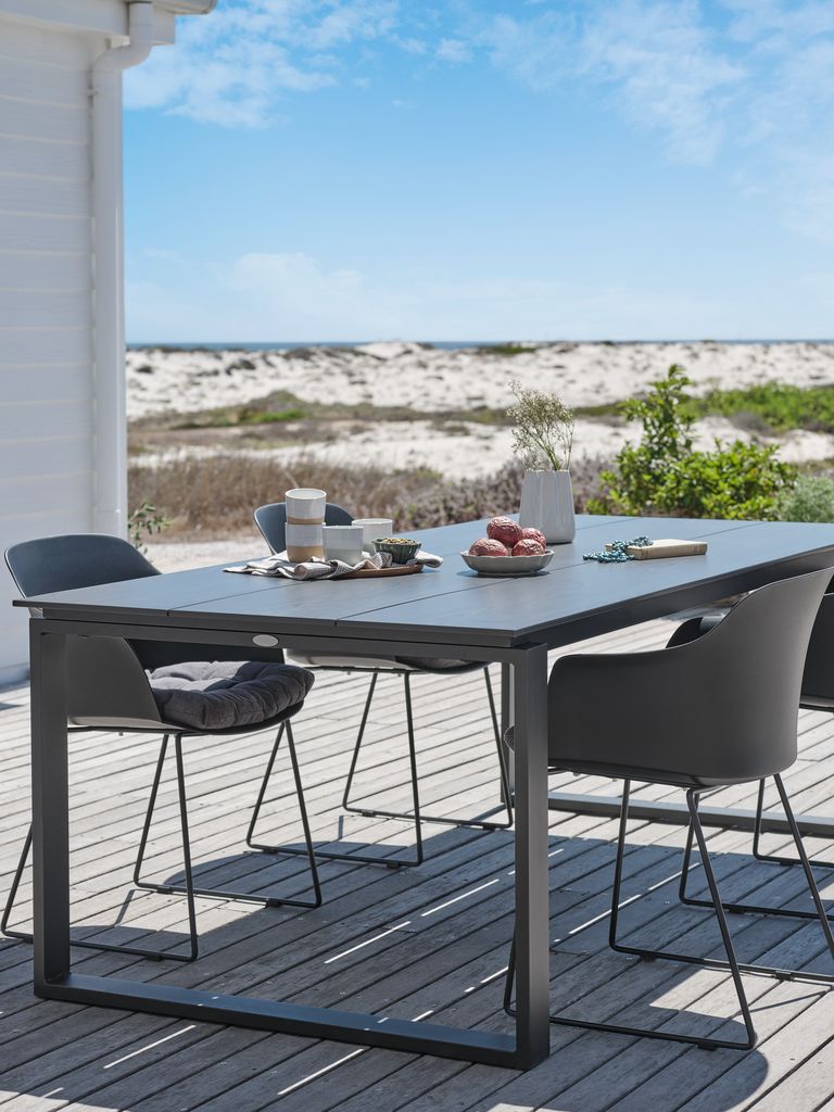 KOPERVIK Mesa de jardim KOPERVIK W100xD215 cinza