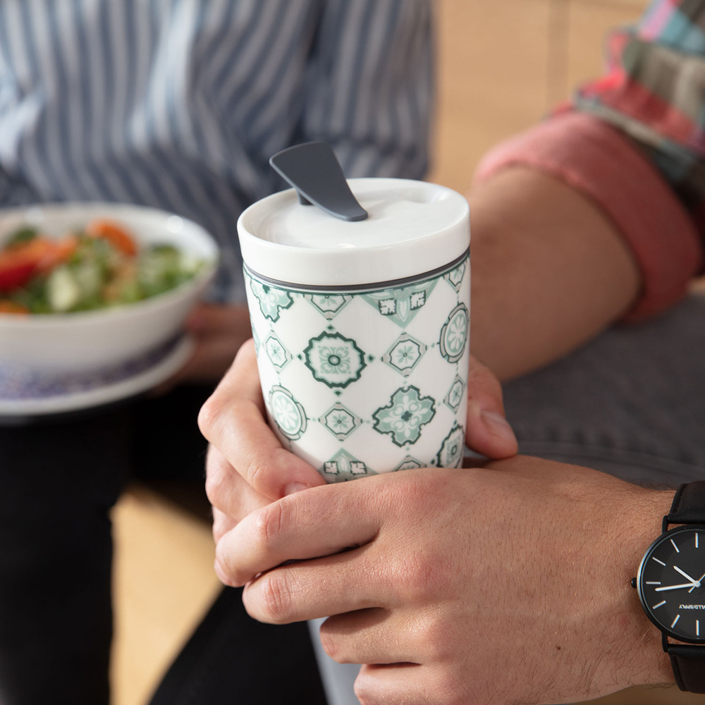 like. by Villeroy & Boch Mug To Go Jade Tasse