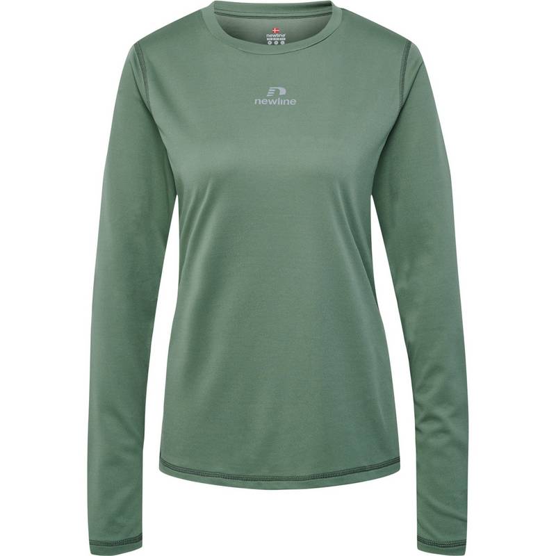 Newline nwlBEAT POLY LS TEE WOMAN T-Shirt Damen