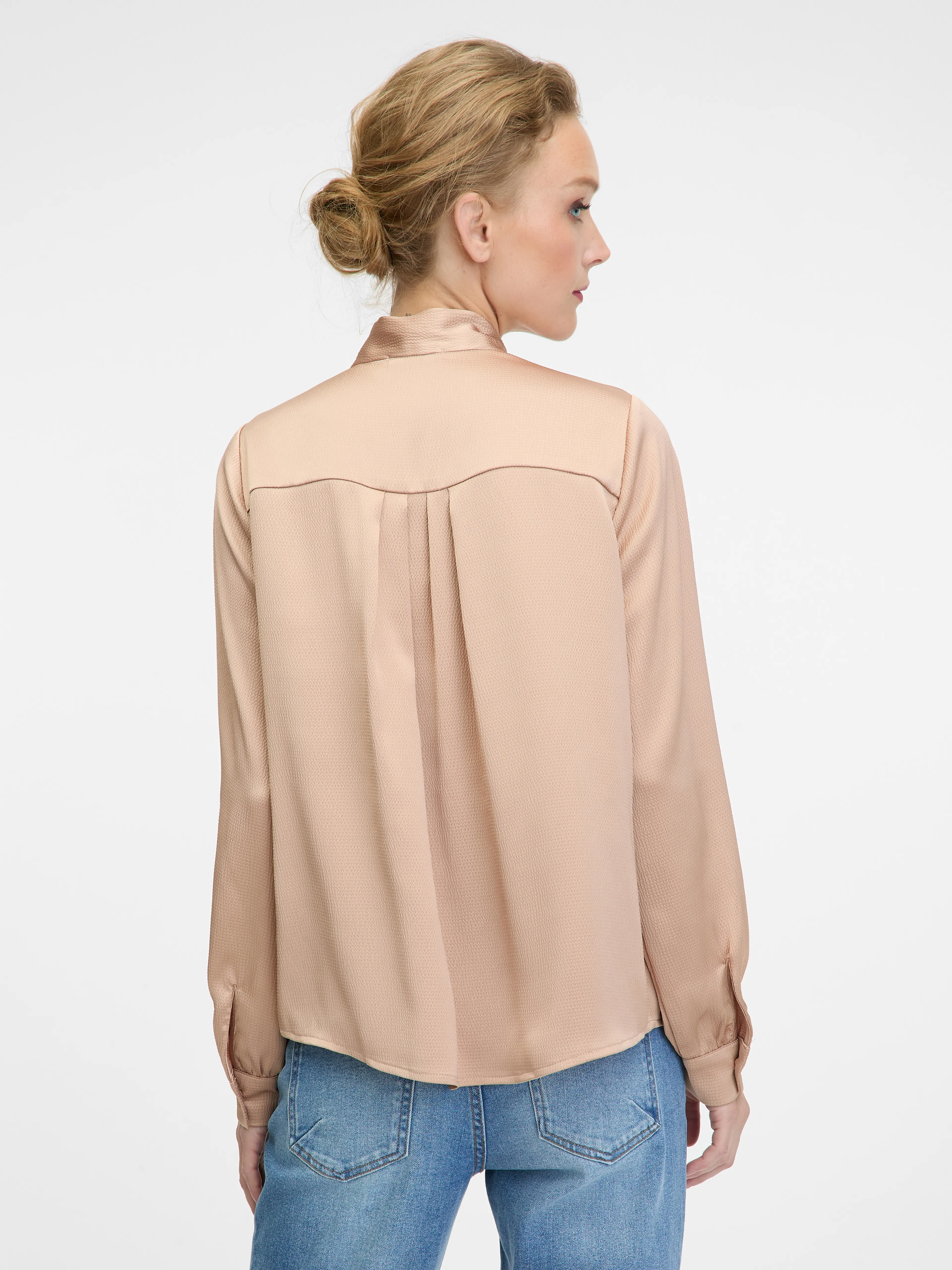 Beigefarbene Bluse ORSAY