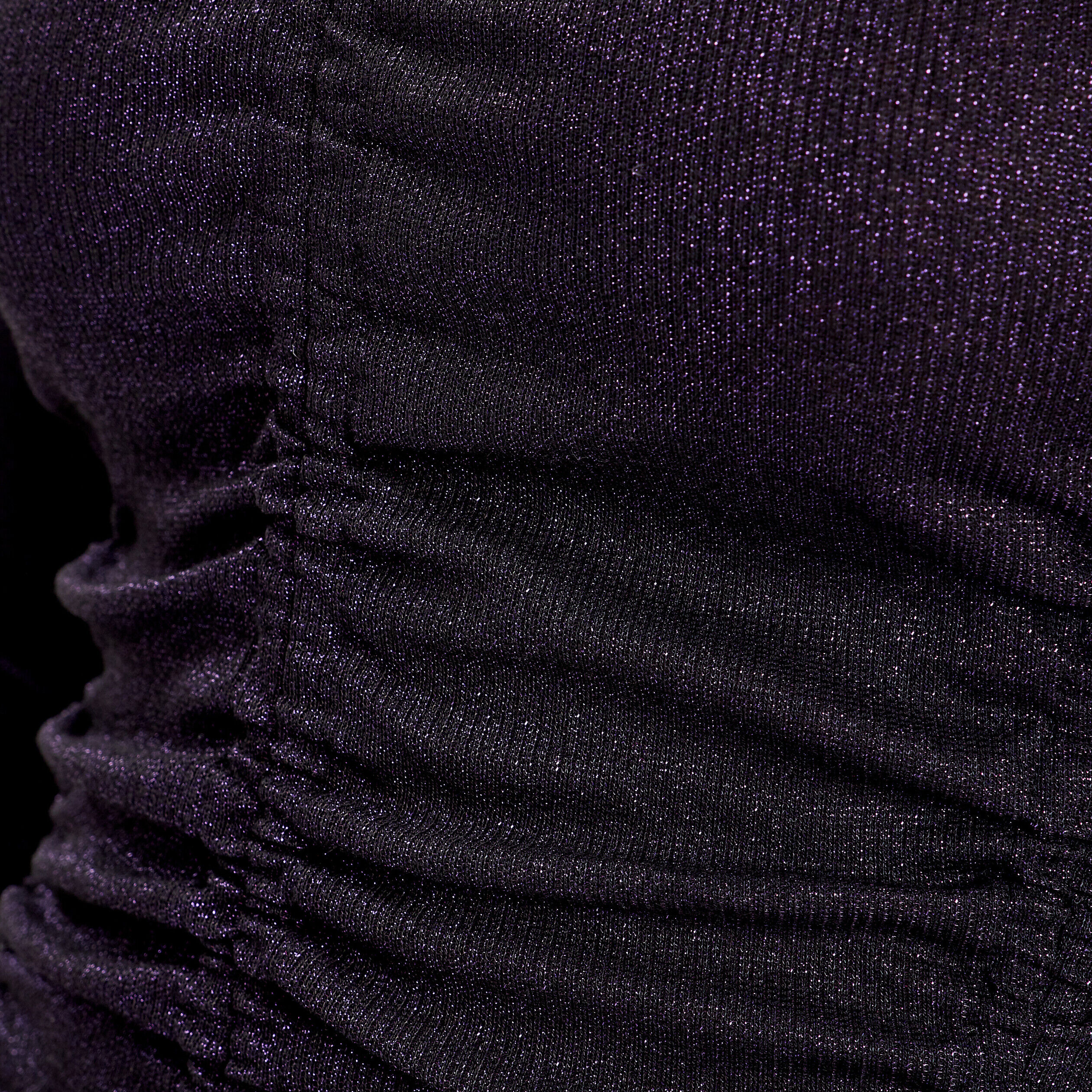 T-shirt manches longues violet foncé femme | Cache Cache