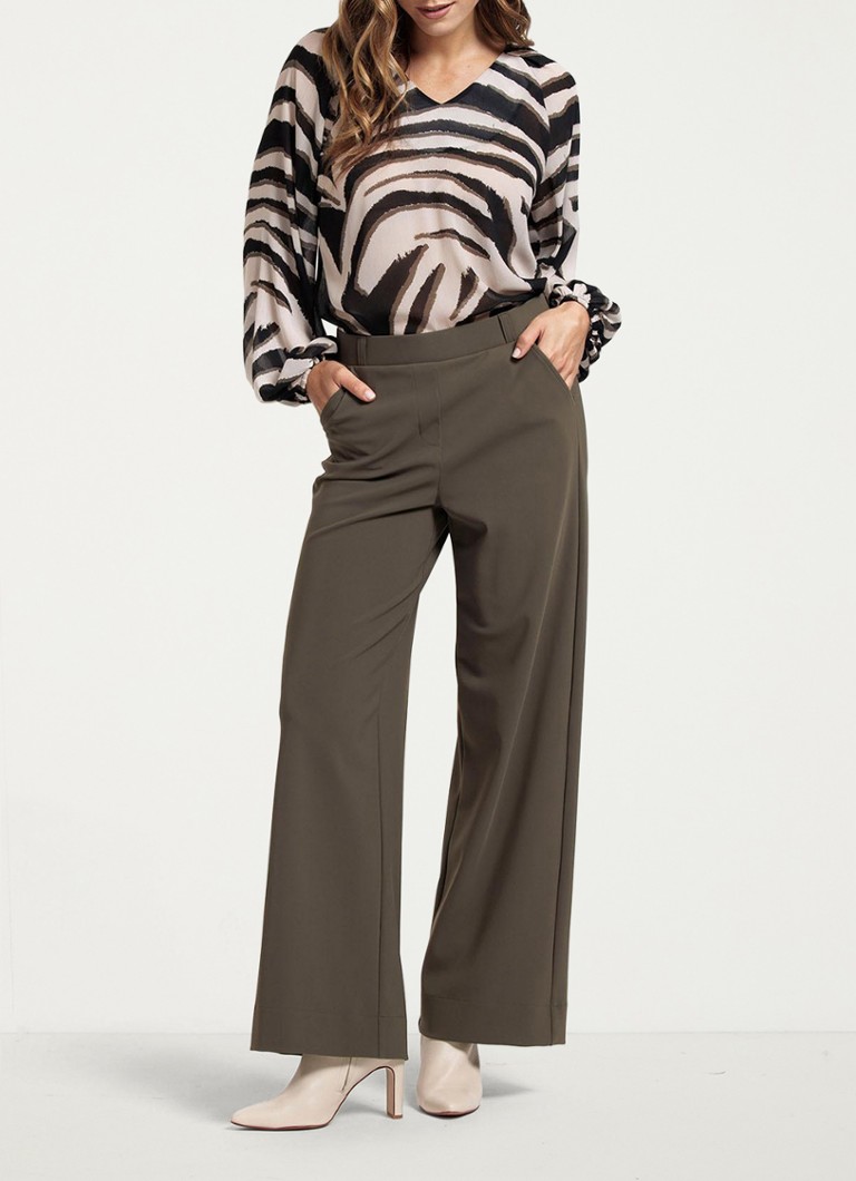 Στούντιο Anneloes Elain zebra top print