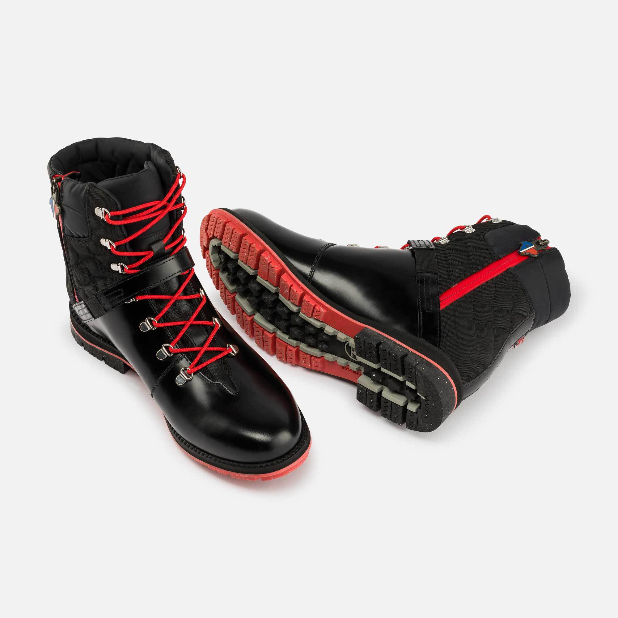 Bottes 1907 Courchevel Noires Brillantes Femme