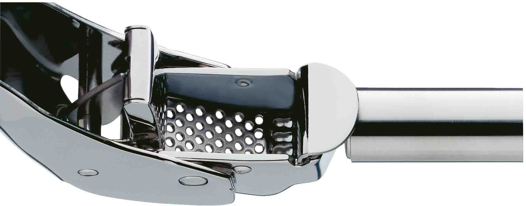WMF Knoblauchpresse Profi Plus, Cromargan® Edelstahl Rostfrei 18/10, mit praktischer Aufhängeöse
