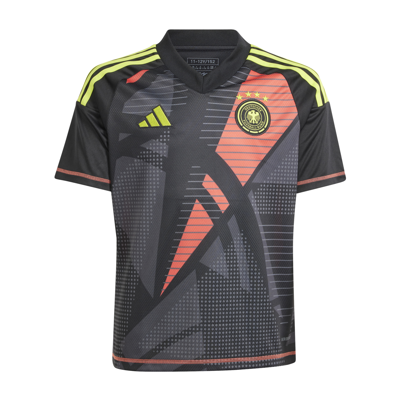 adidas DFB Deutschland TW-Trikot Langarm EM 2024 Schwarz