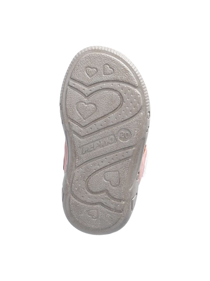 PEPINO Leder-Sandalen in Rosa günstig kaufen