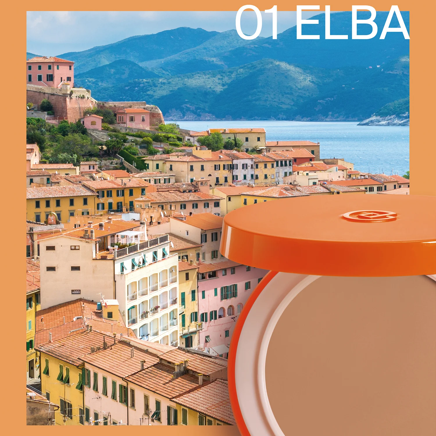 Mediterranean Tan – Nachfüllpackung für Kompakt-Make-up mit LSF 15 – Sonnenschutz-Make-up fürs Gesicht